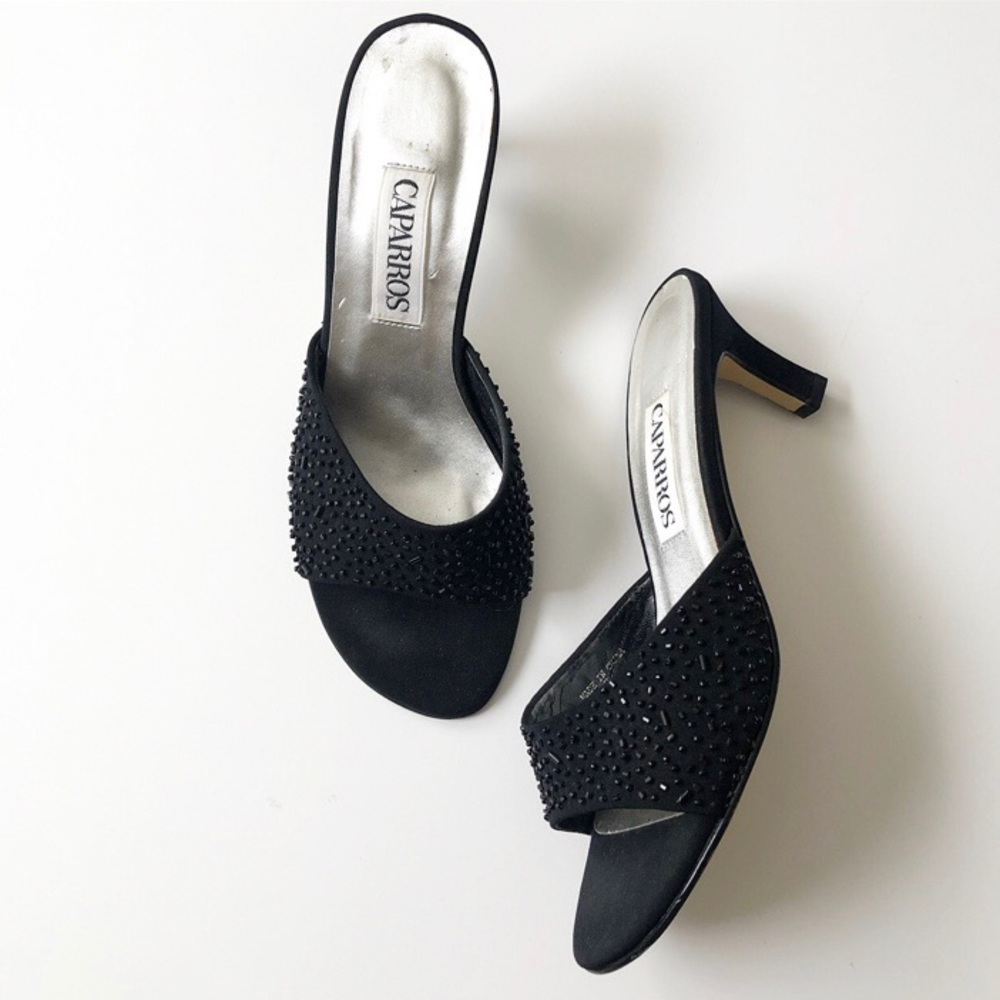 Vintage beaded heels